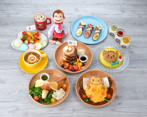 Curious George Theme Cafe in Tokyo 2022 - Japan Web Magazine