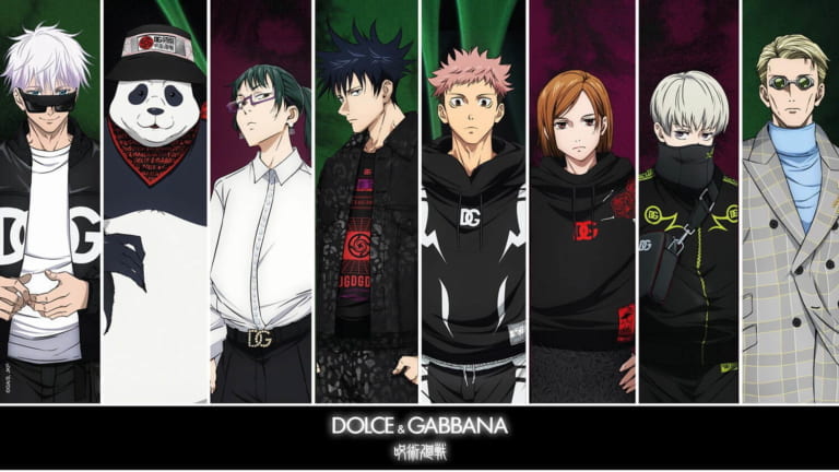 Dolce and Gabbana x Jujutsu Kaisen Collection 2022