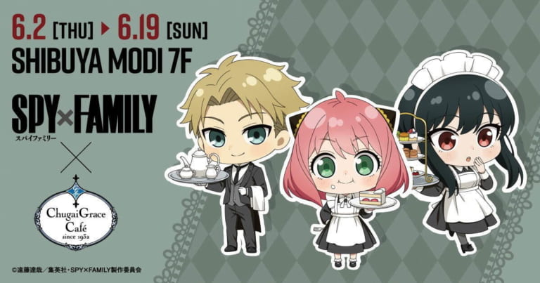 SPY×FAMILY Cafe in Tokyo