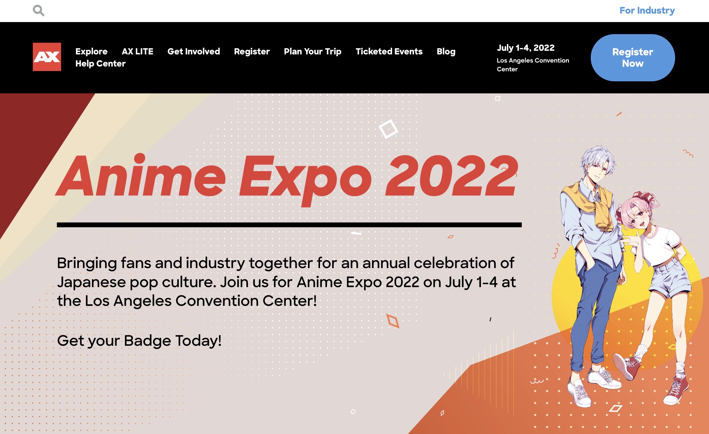 Free Online Anime Expo Events