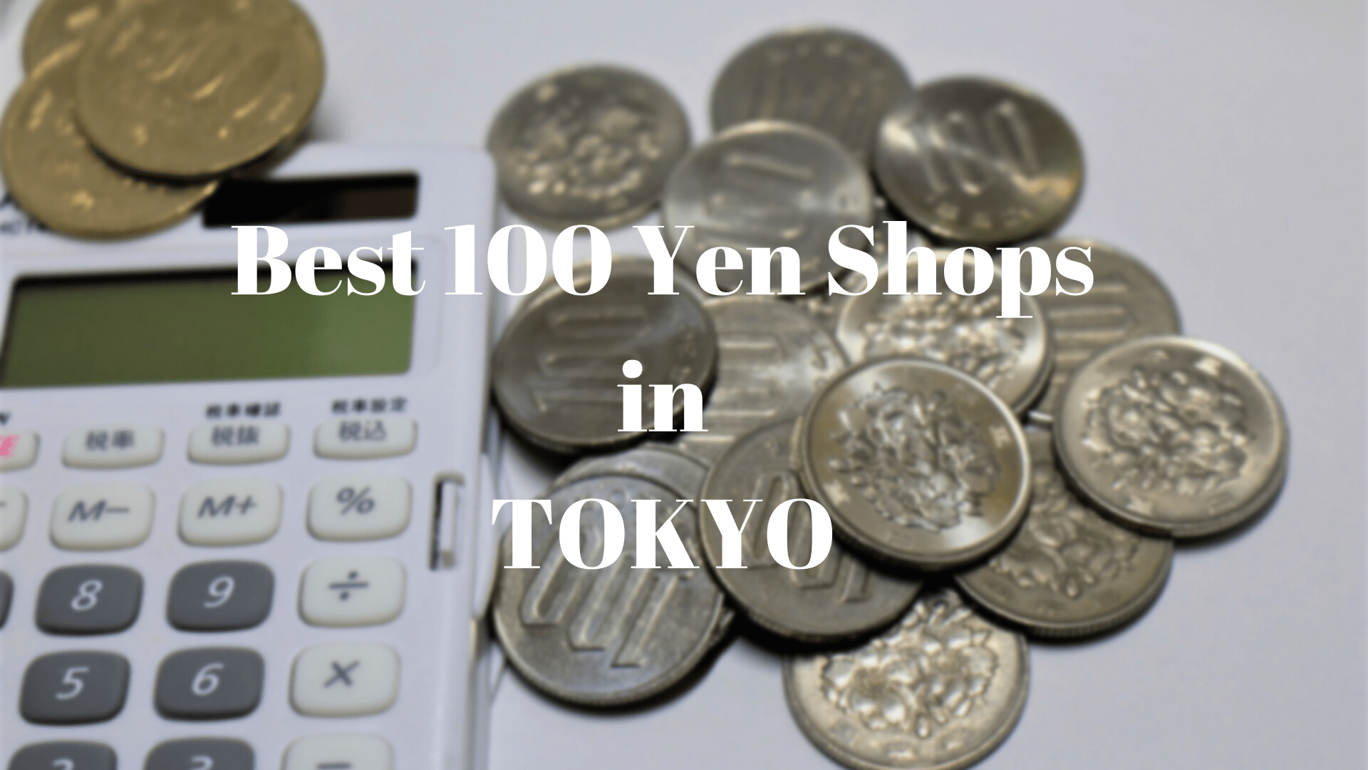 6 Best 100 Yen Shops in Tokyo