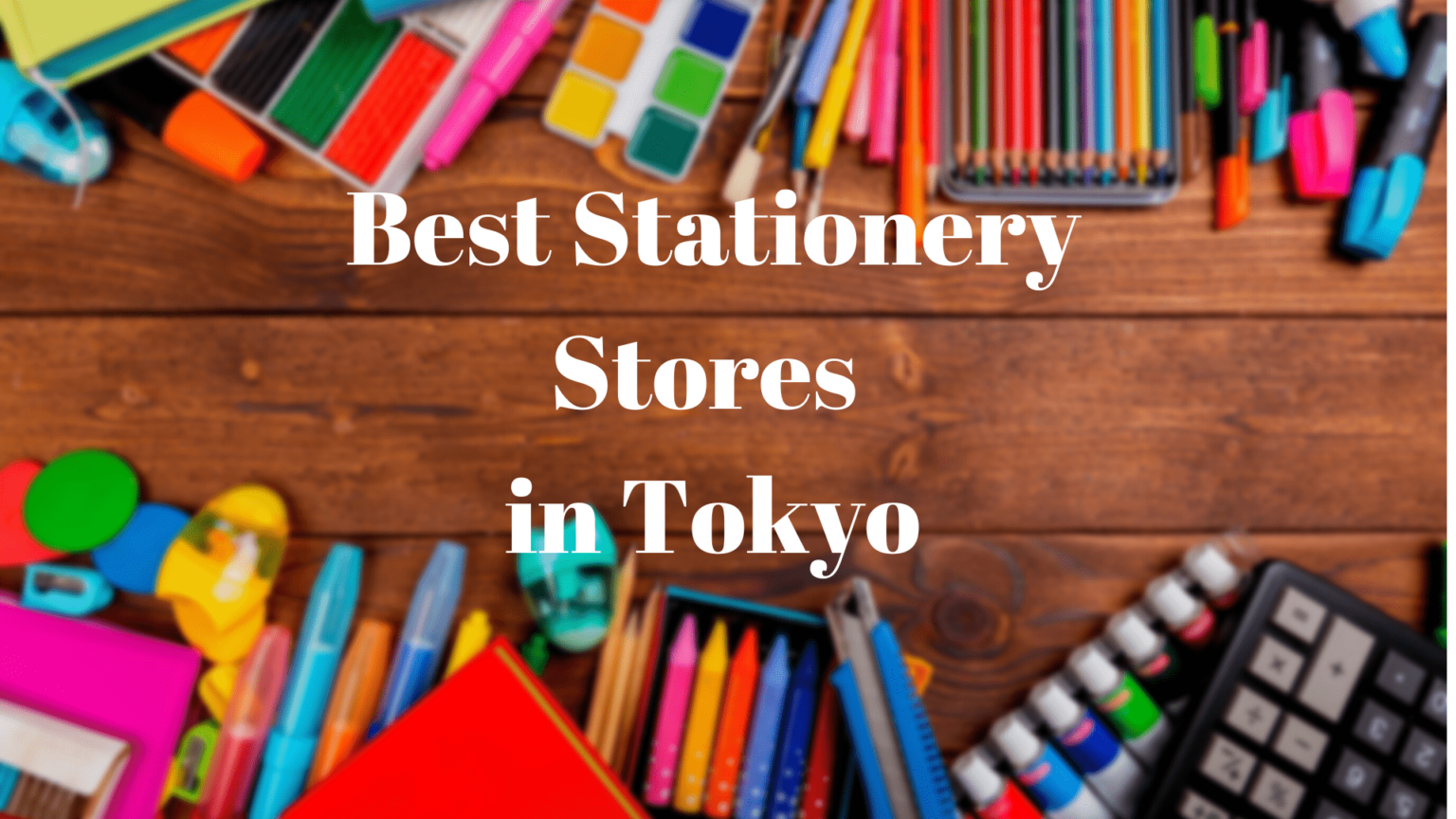 Biggest Stationery Shop In Tokyo