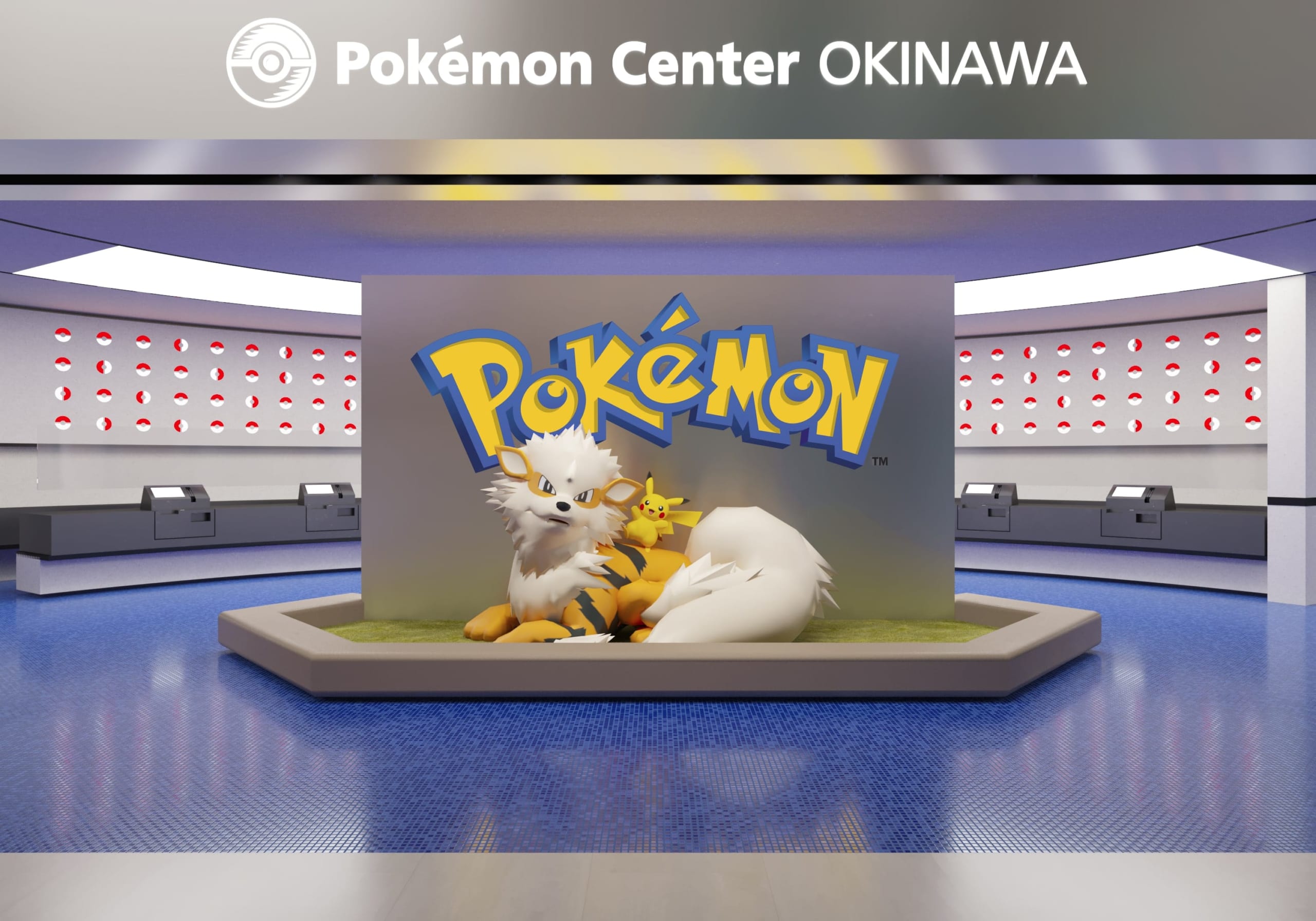 Pokemon Center Okinawa Entrance