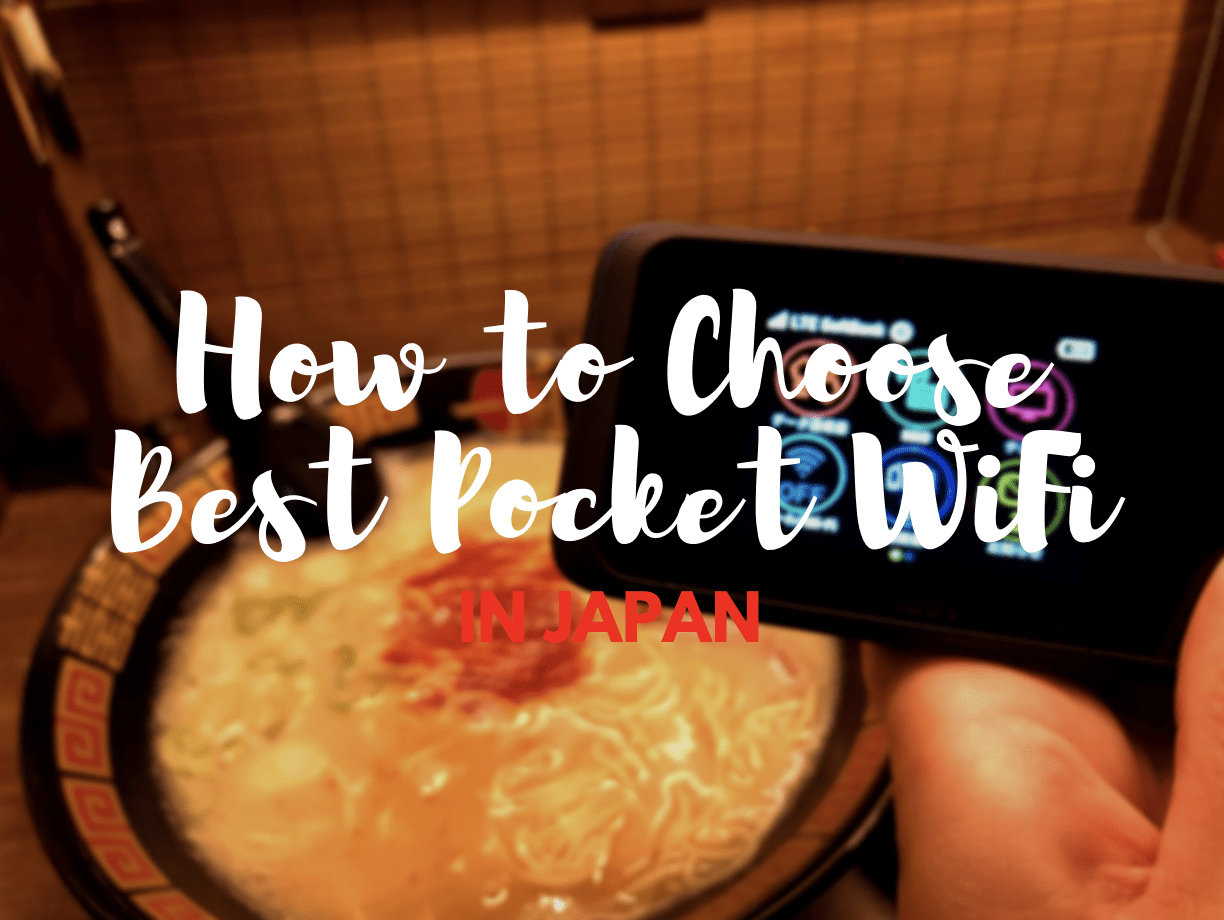 How to Choose Pocket WiFi Rental in Japan