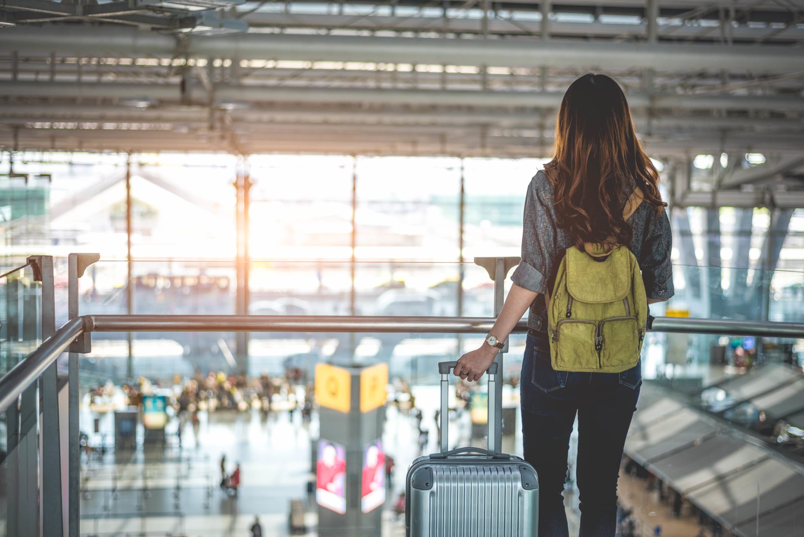 tourist entering Japan