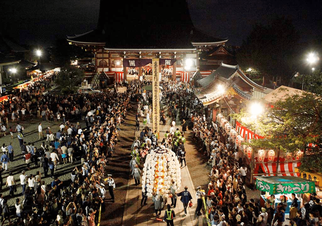 Ikegami Honmonji Temple festival