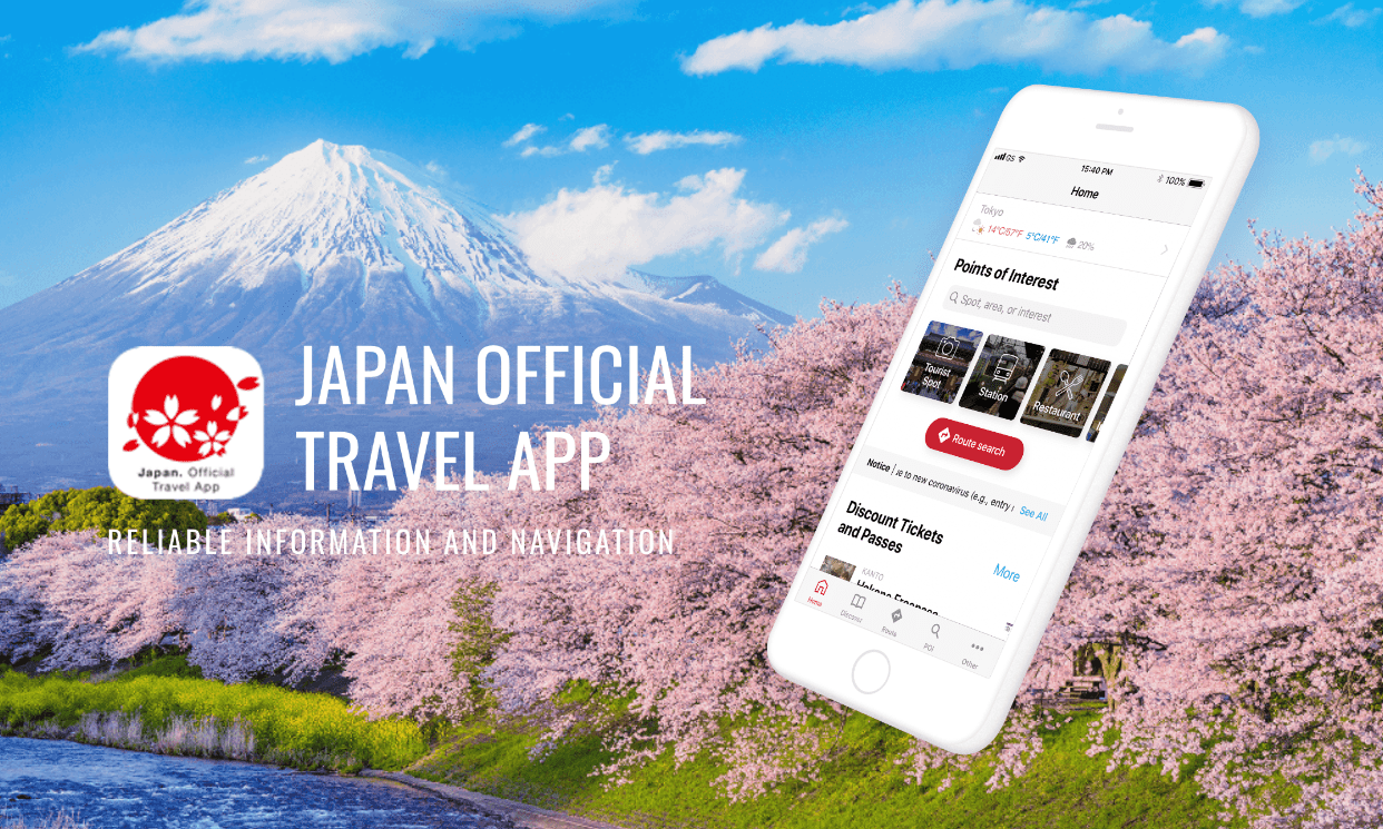 Japan official travel app