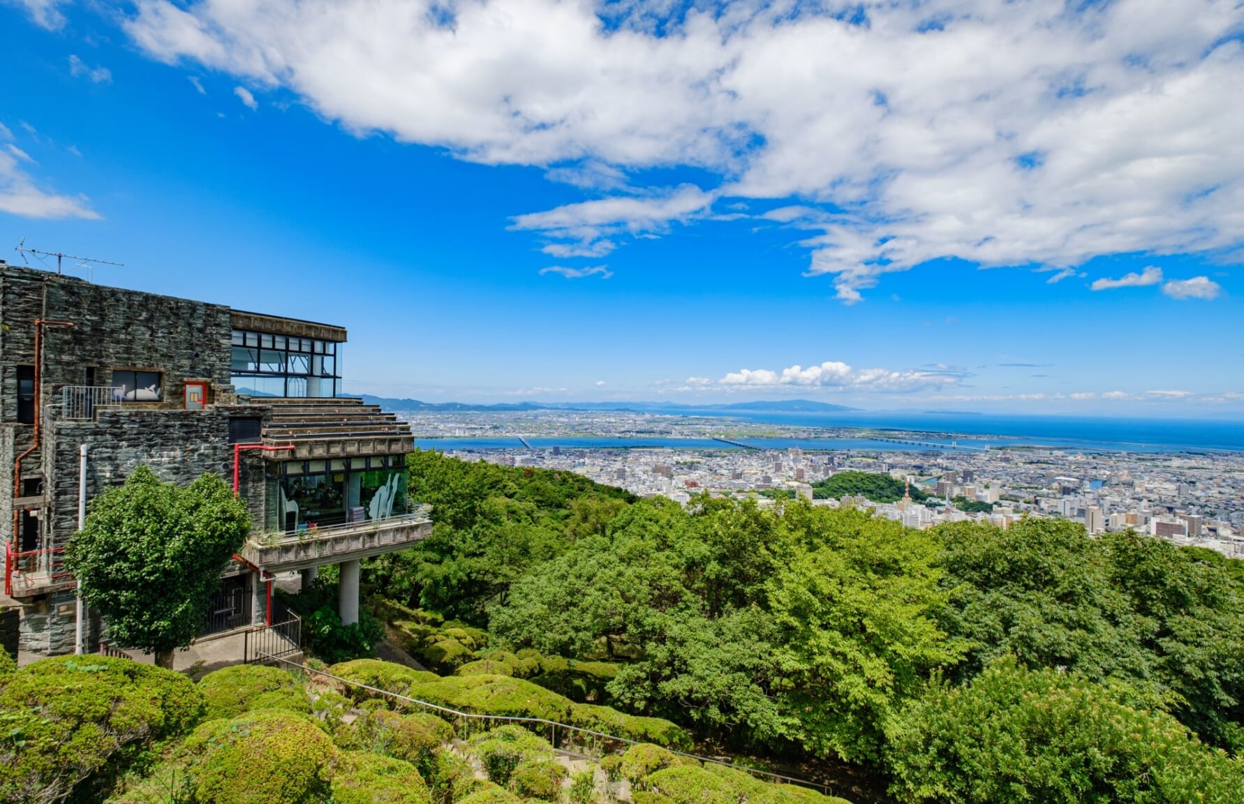 View at the top of Mt. Bizan