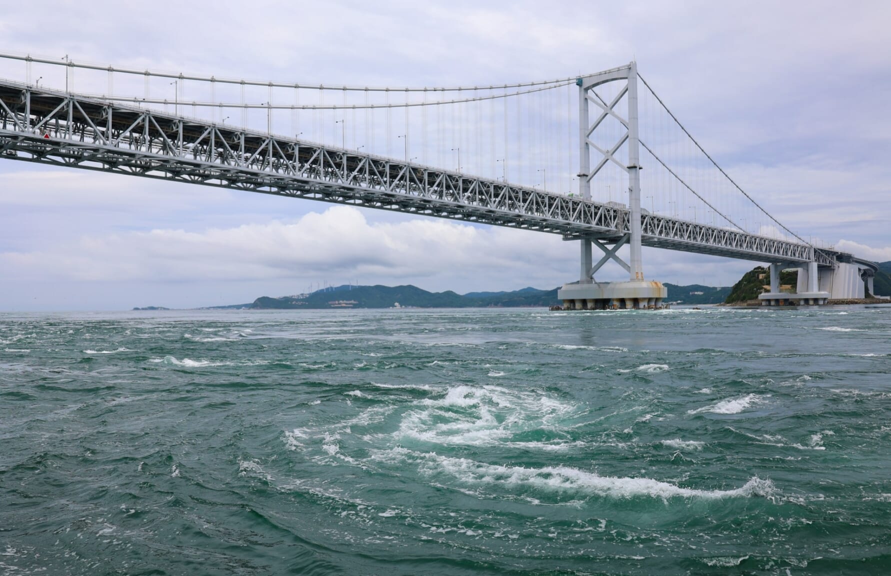 Whirlpools in the Naruto Strait