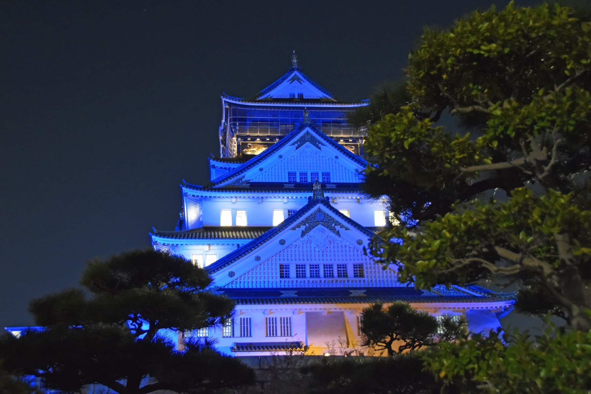 osakajo illumination