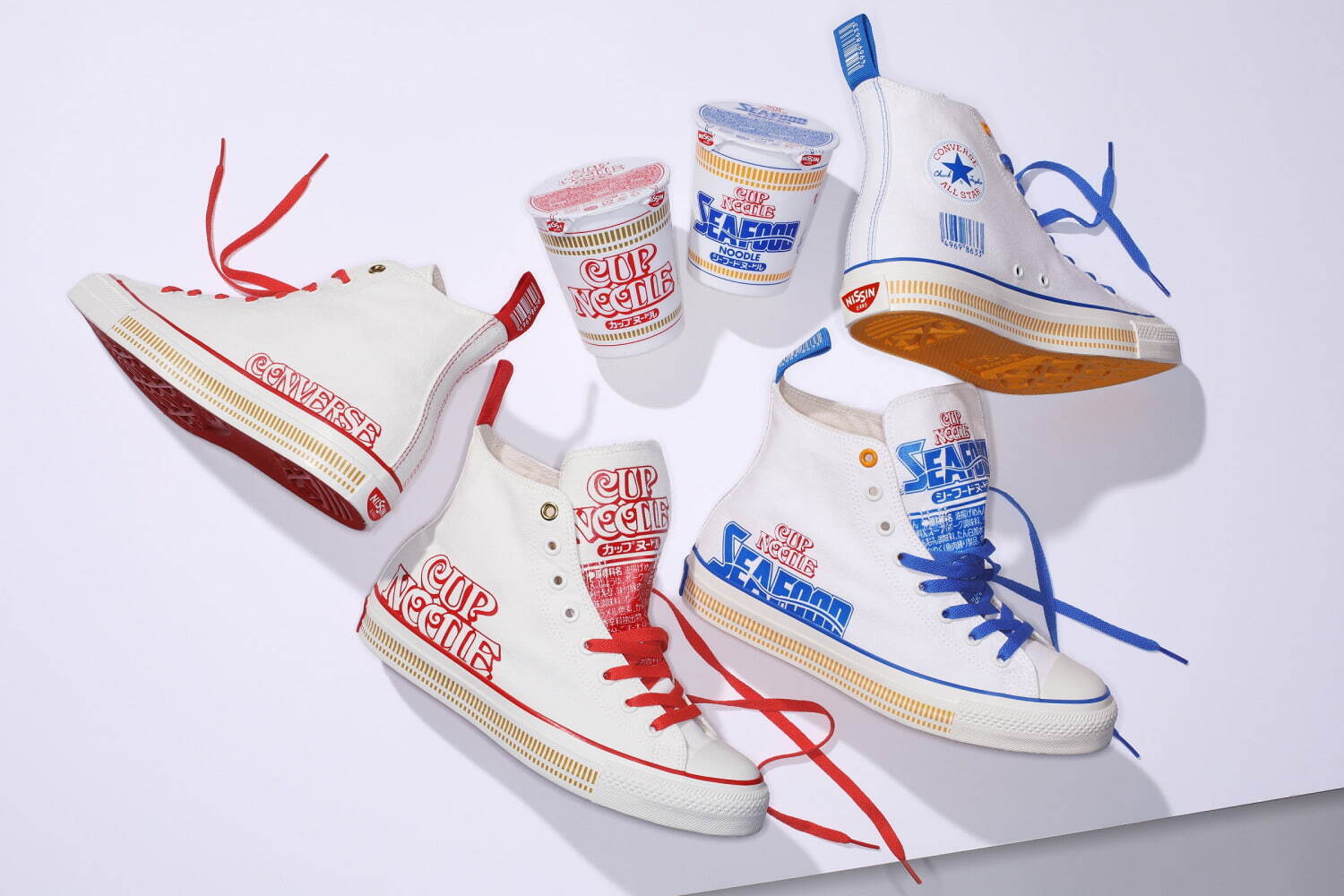 Converse x Nissin Cup Noodles Sneakers - Japan Web Magazine