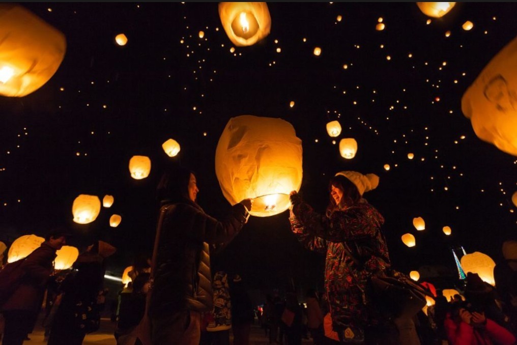 Tsunan Snow Festival in Niigata