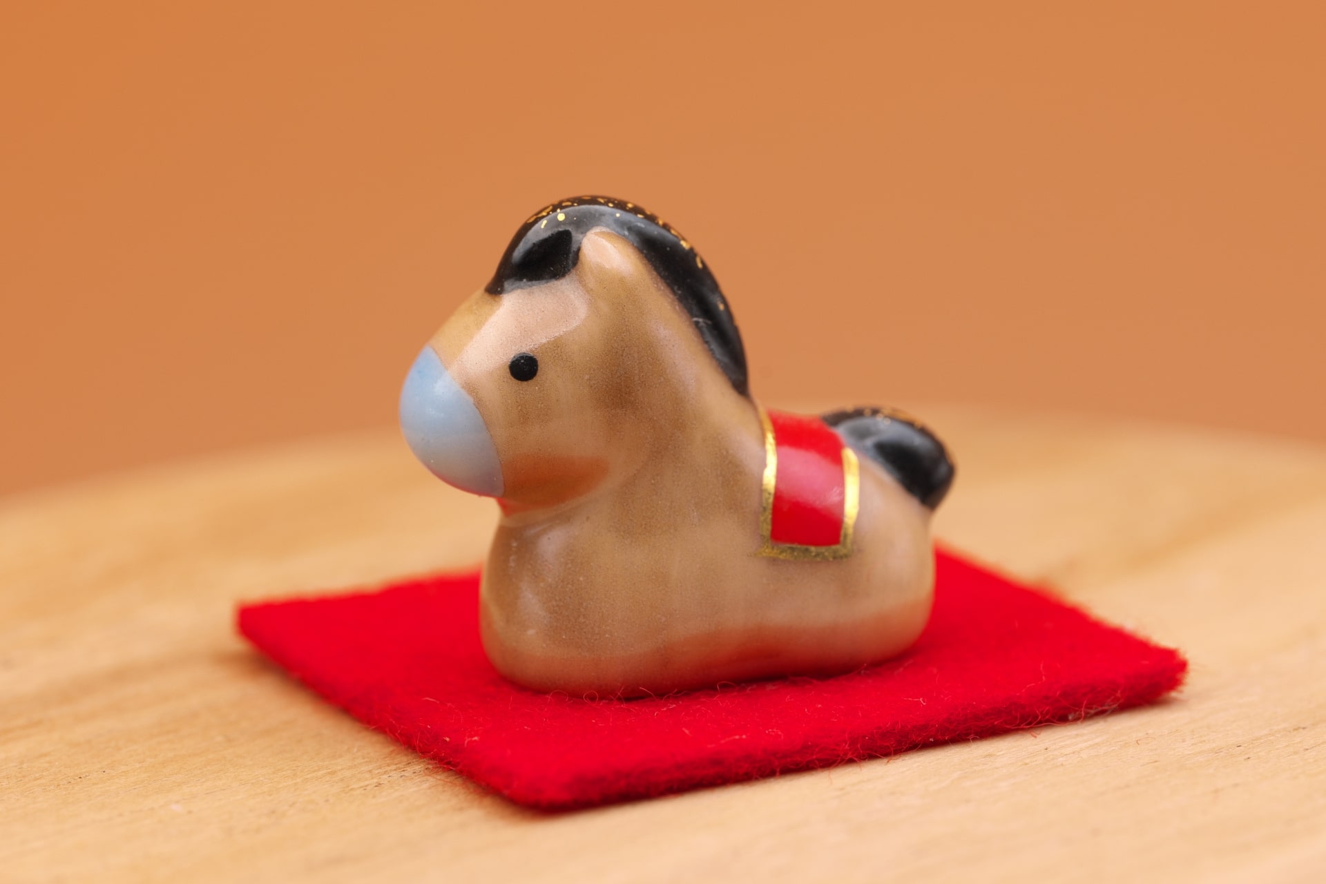 Small figurine depicting the horse from Chinese Zodiac