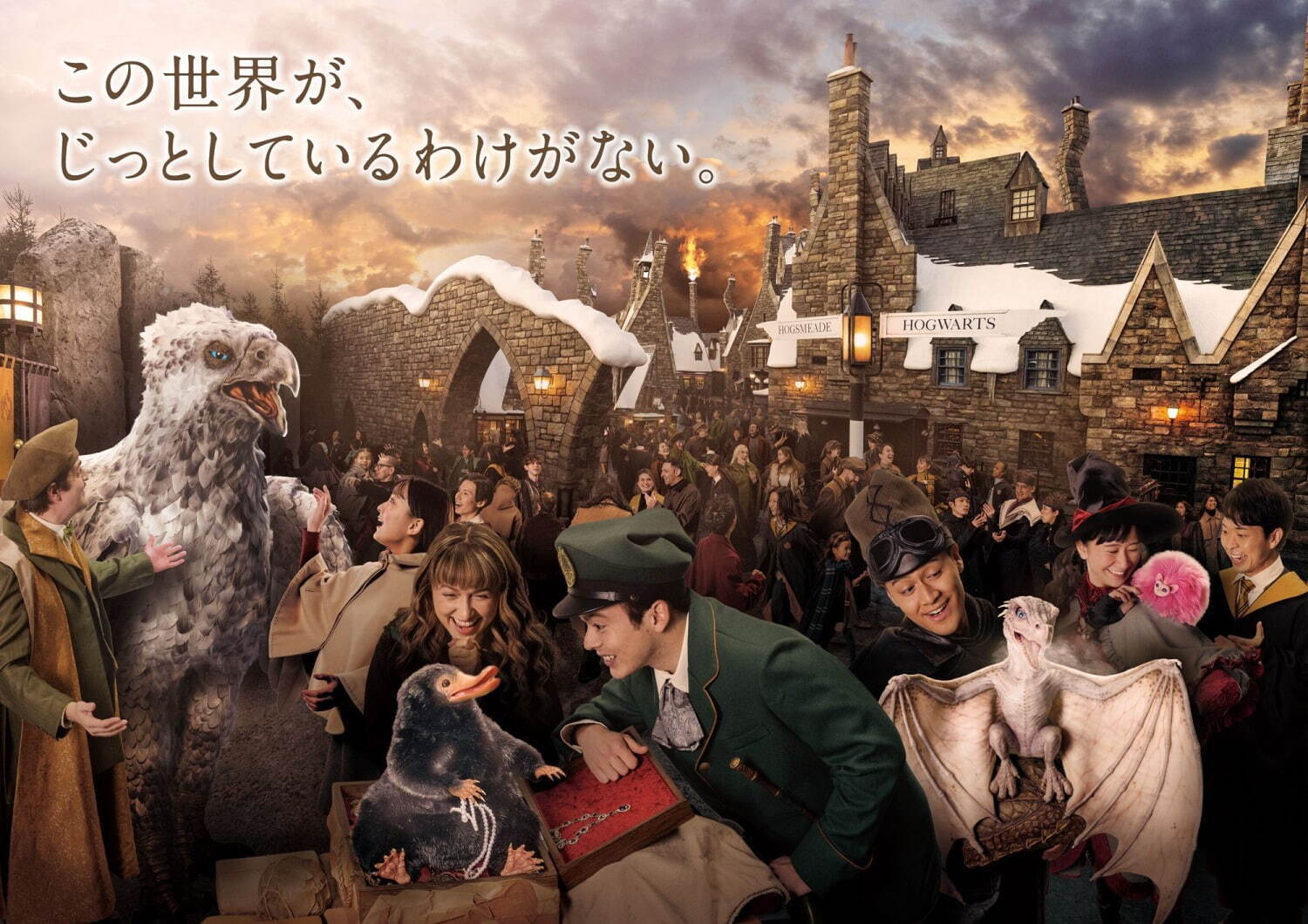 The Wizarding World of Harry Potter: Magical Creatures Encounter at  Universal Studio Japan - Japan Web Magazine