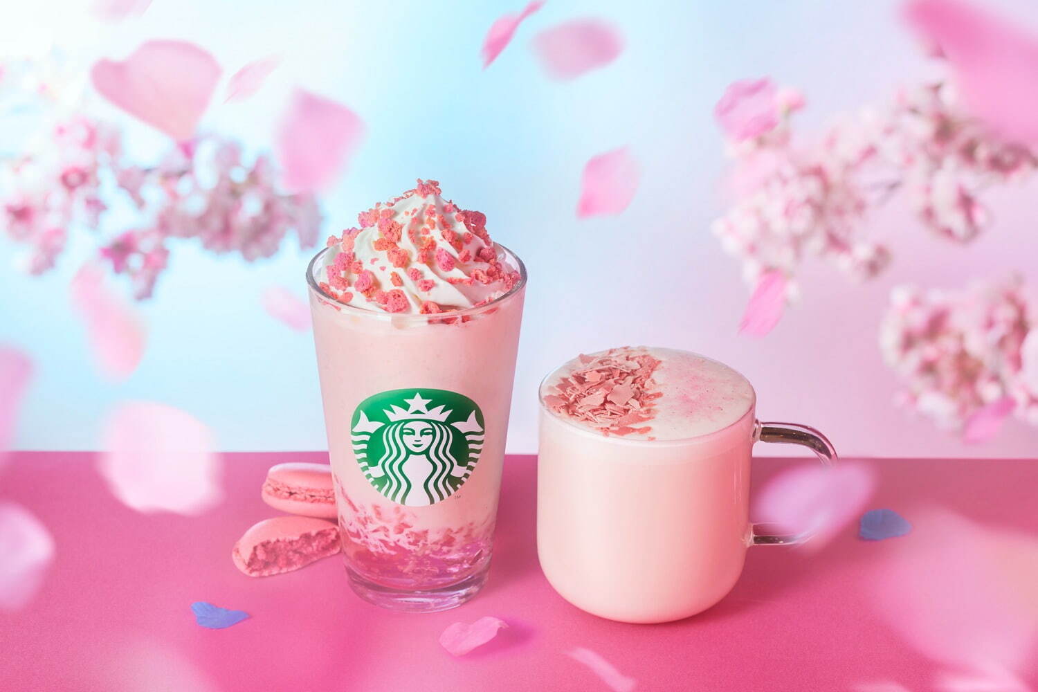 Starbucks Japan Sakura Beverages 2023