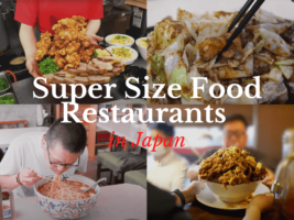 5 Super Size Street Food Restaurants in Japan