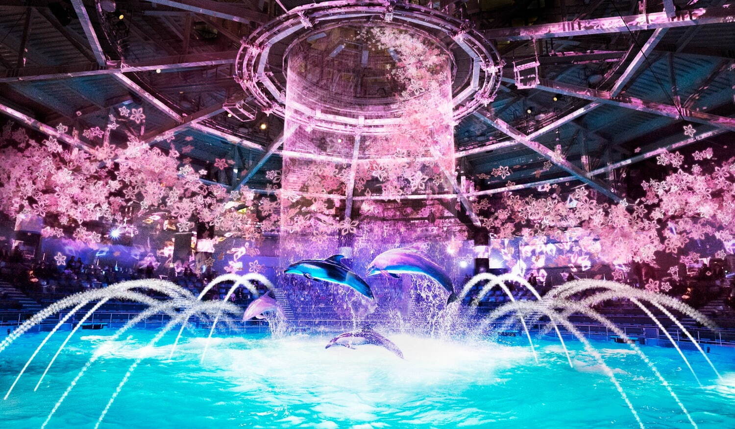 Maxell Aqua Park Shinagawa Cherry Blossom