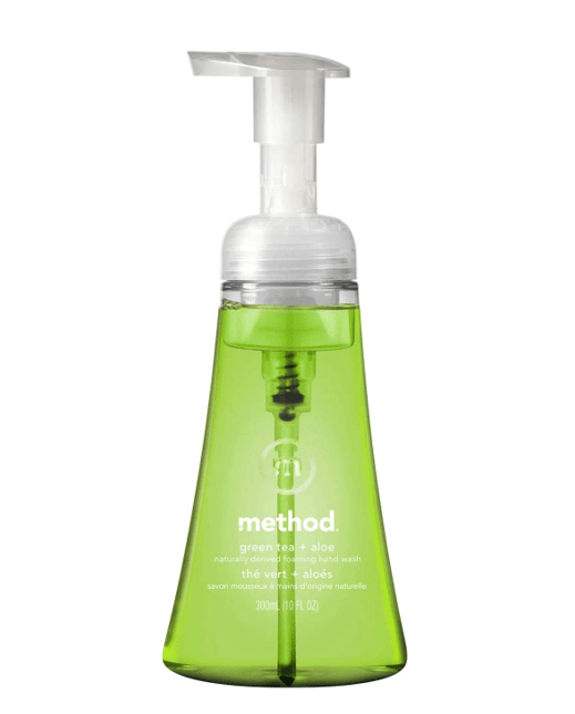 Method Foaming Hand Soap Green Tea & Aloe Scent (300 ml) x 1 Bottle