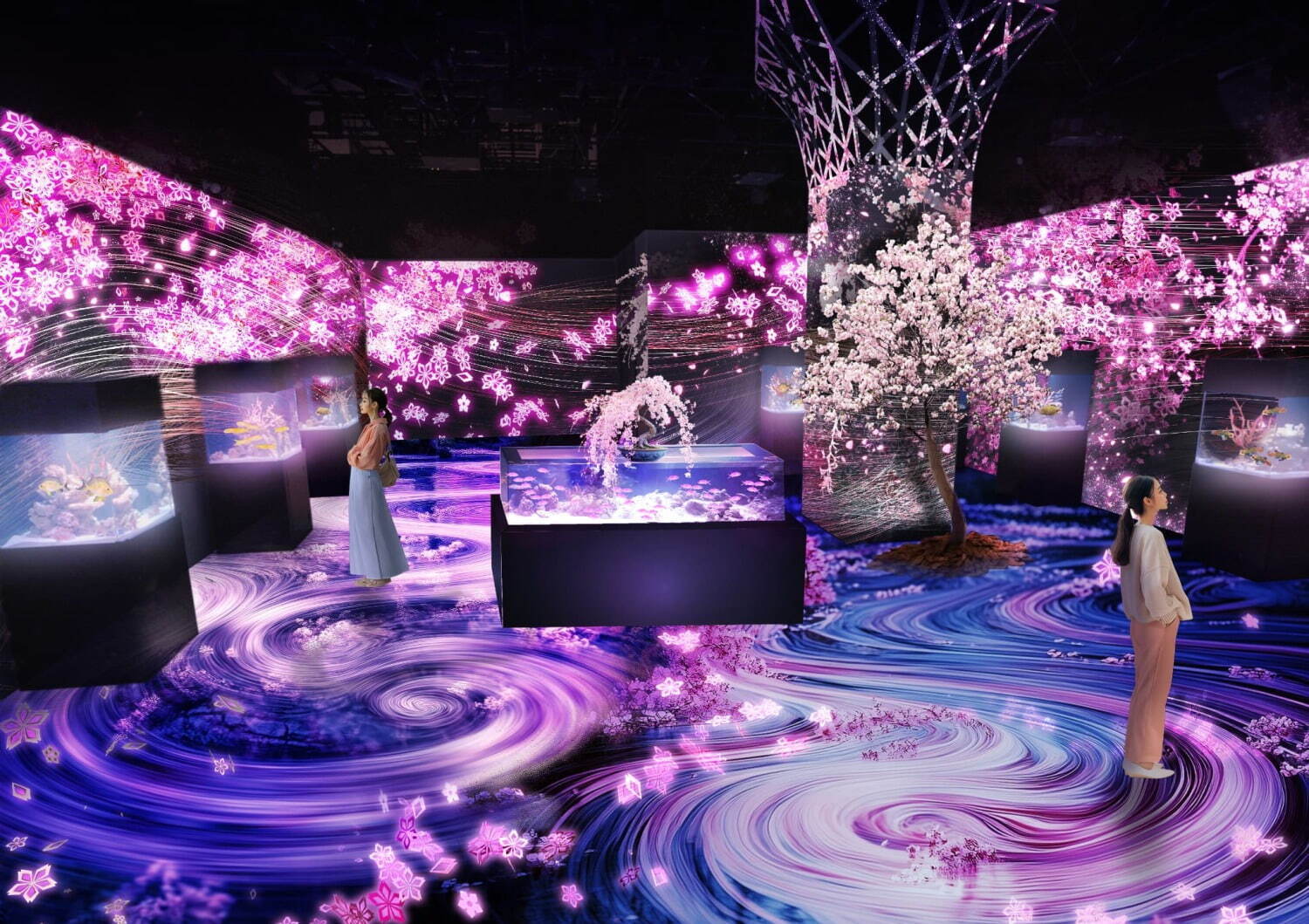 NAKED SAKURA AQUARIUM