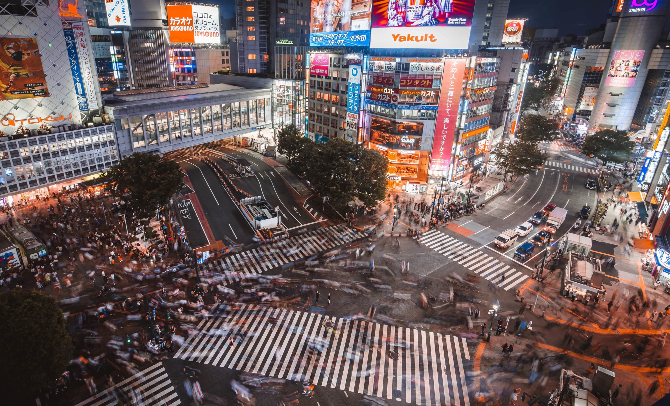 Shibuya Crossing view