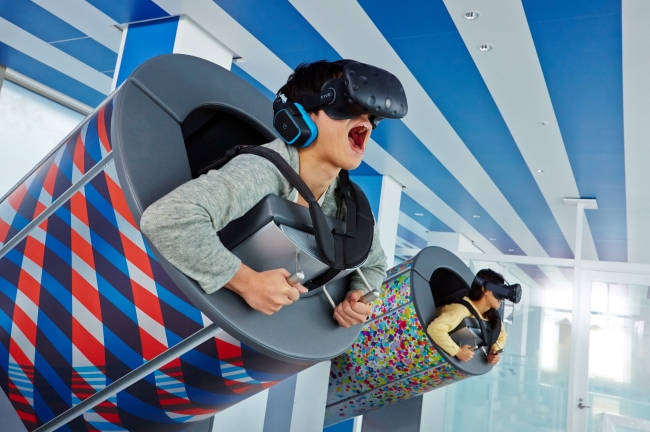 VR attractions at Sunshine City