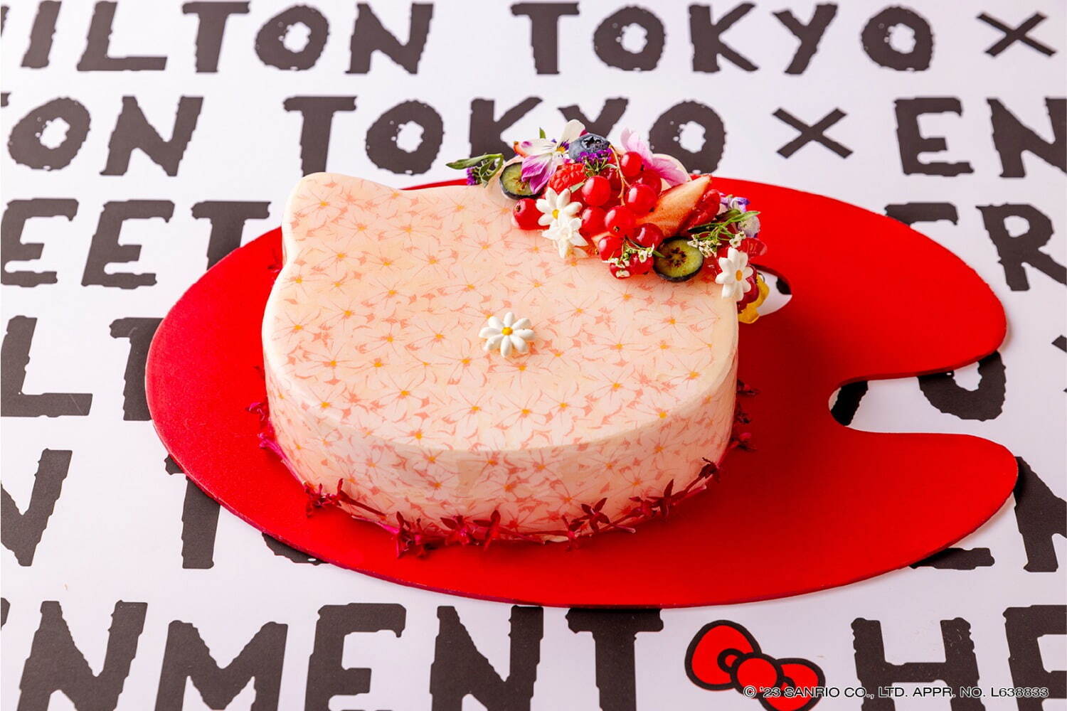 Hello Kitty in Sweets Gallery at Hilton Tokyo