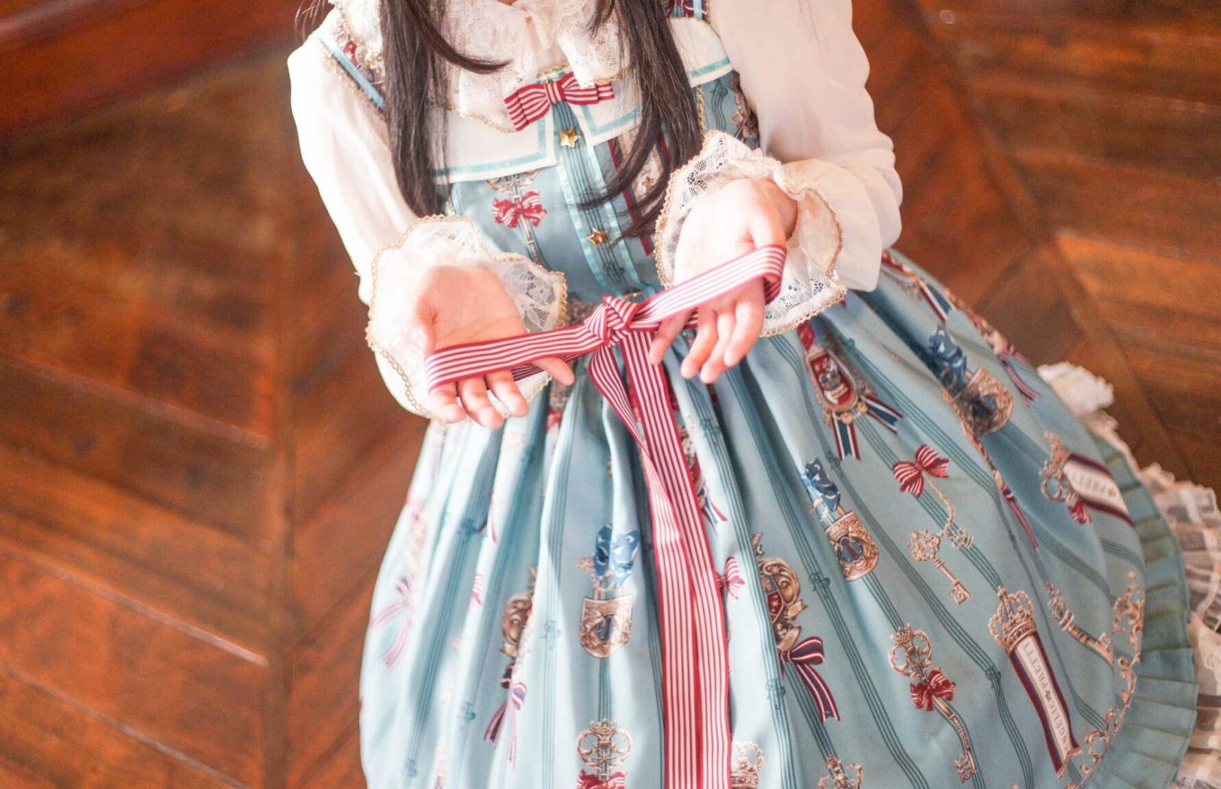 Japanese girl dressed in Lolita style