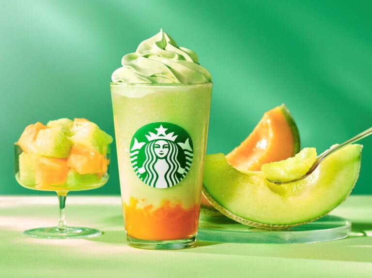 Starbucks Japan New Melon Frappuccino for Summer 2023