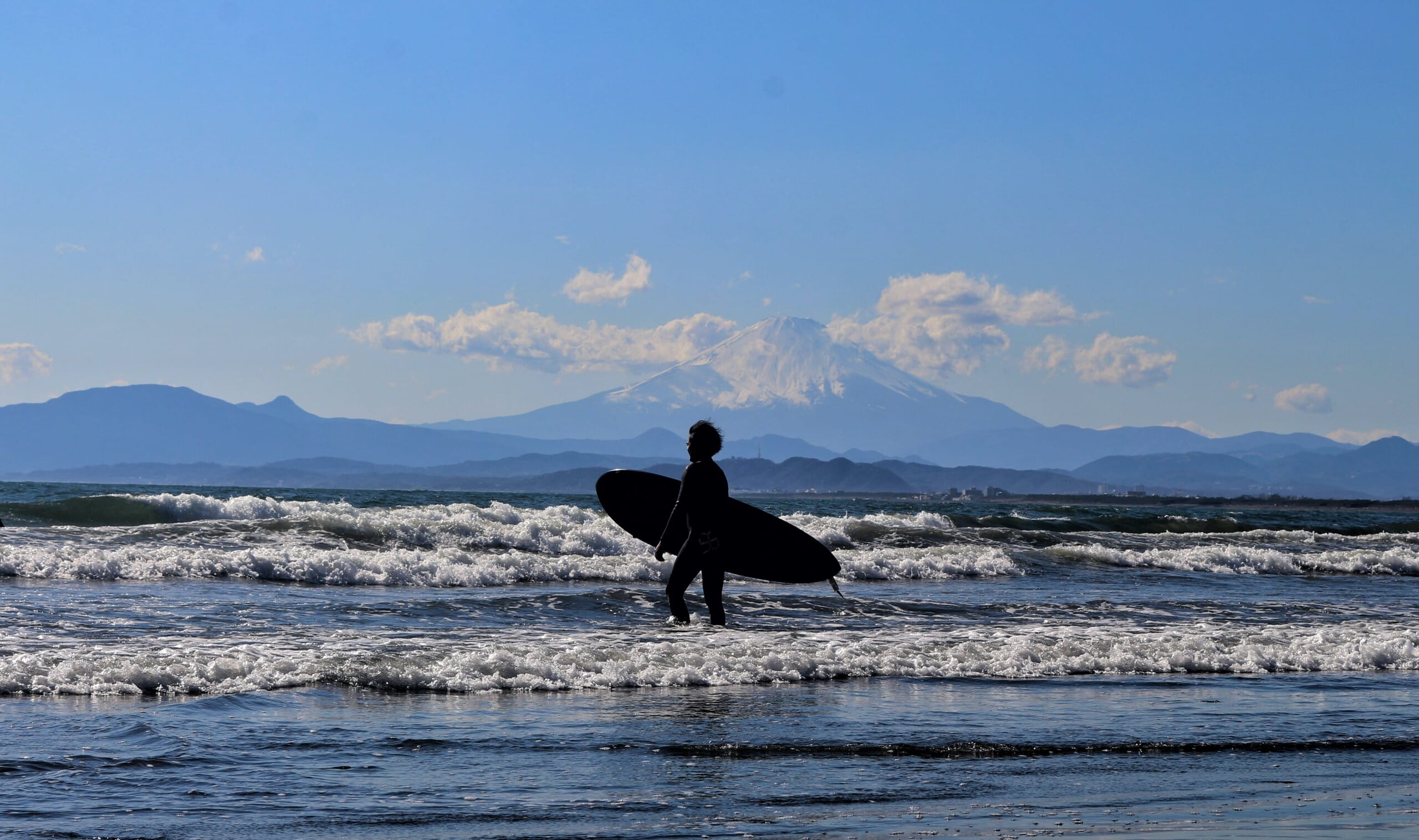 Surfing in Japan