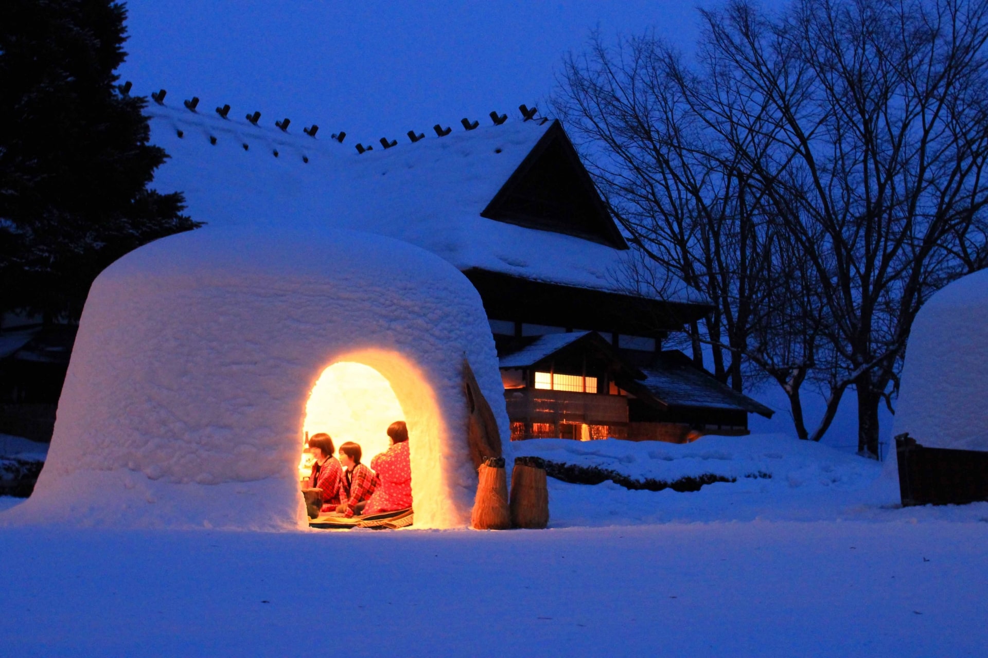 Yokote Kamakura Snow Festival