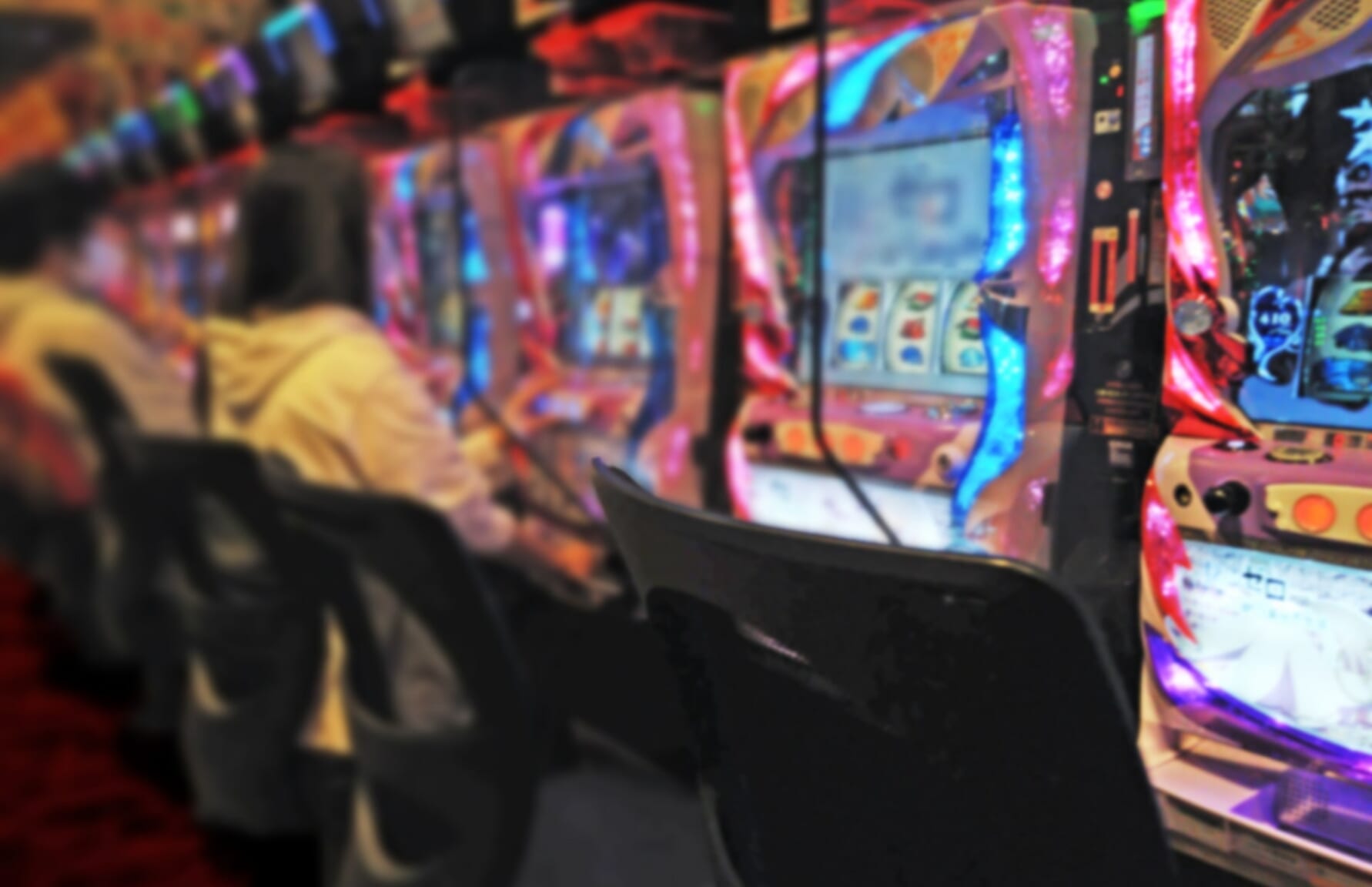 A Pachinko parlor in Japan