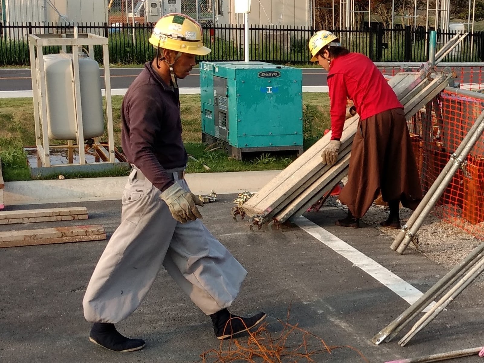 Japanese workers