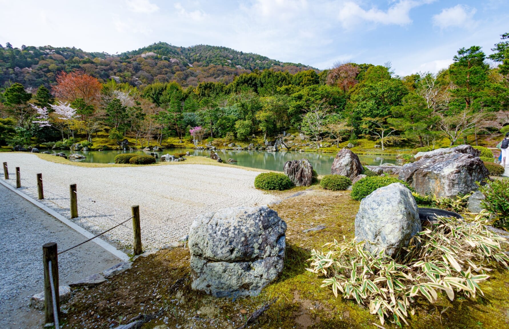 Tenryuji Temple Garden in Kyoto