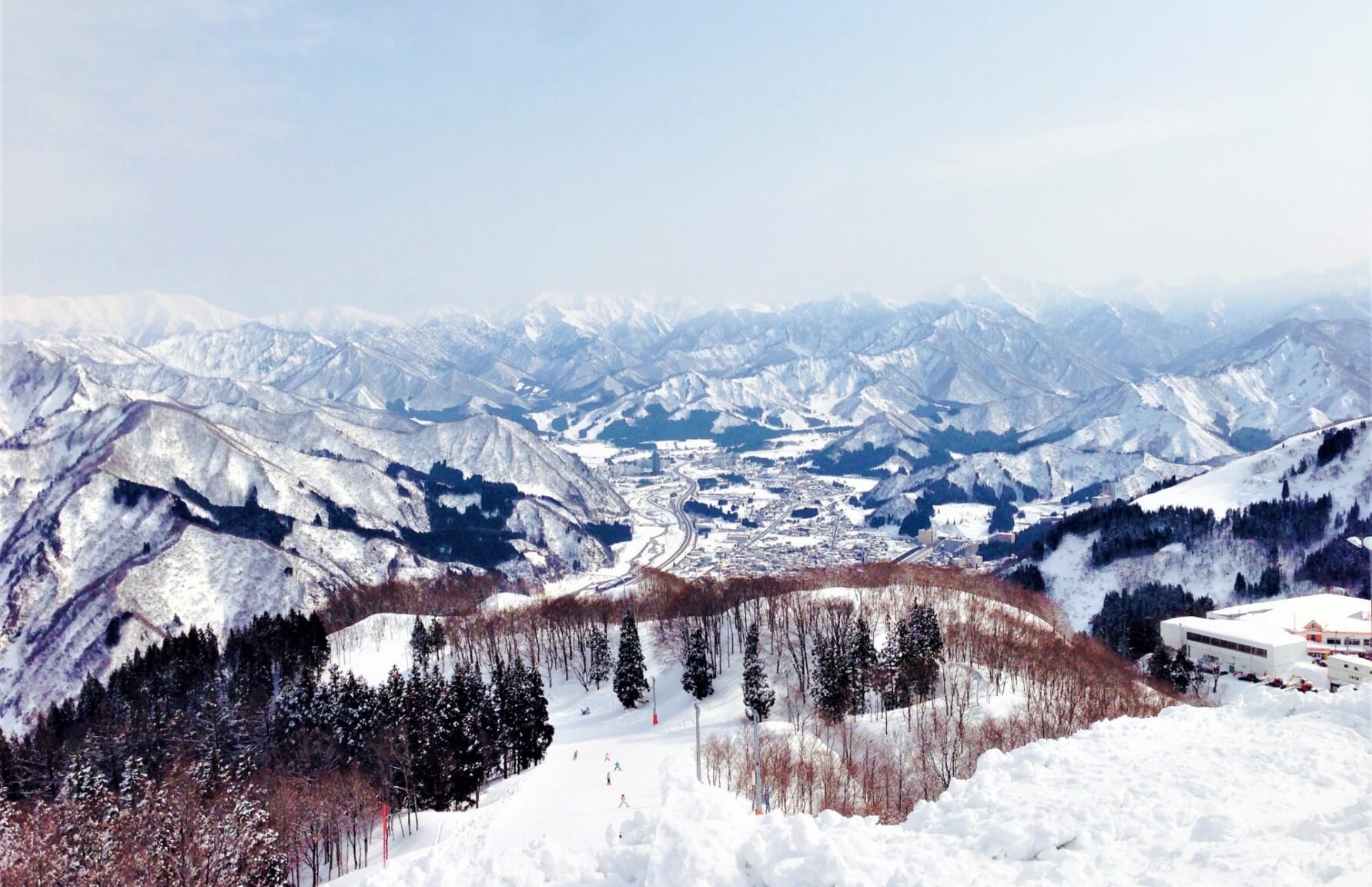Niigata mountains in Winter