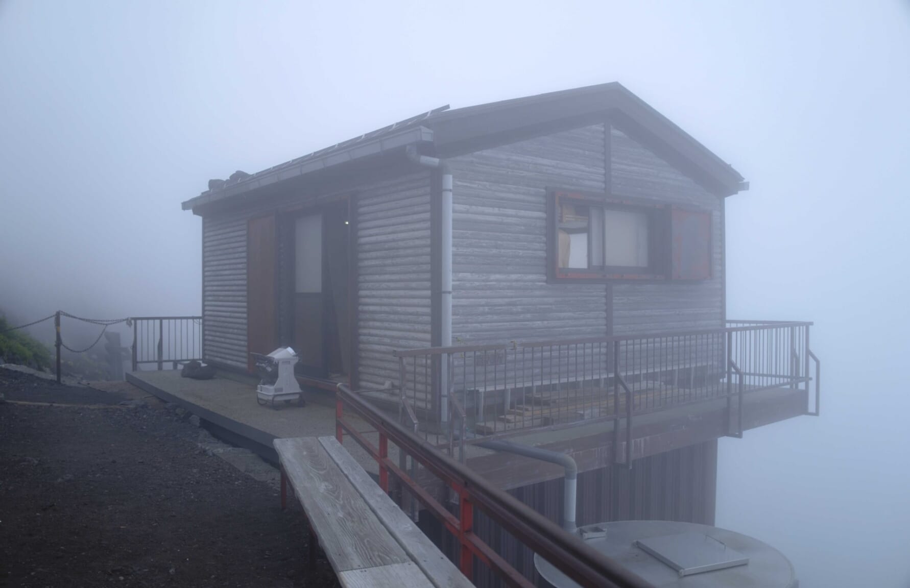 Mountain huts, or Yamagoya