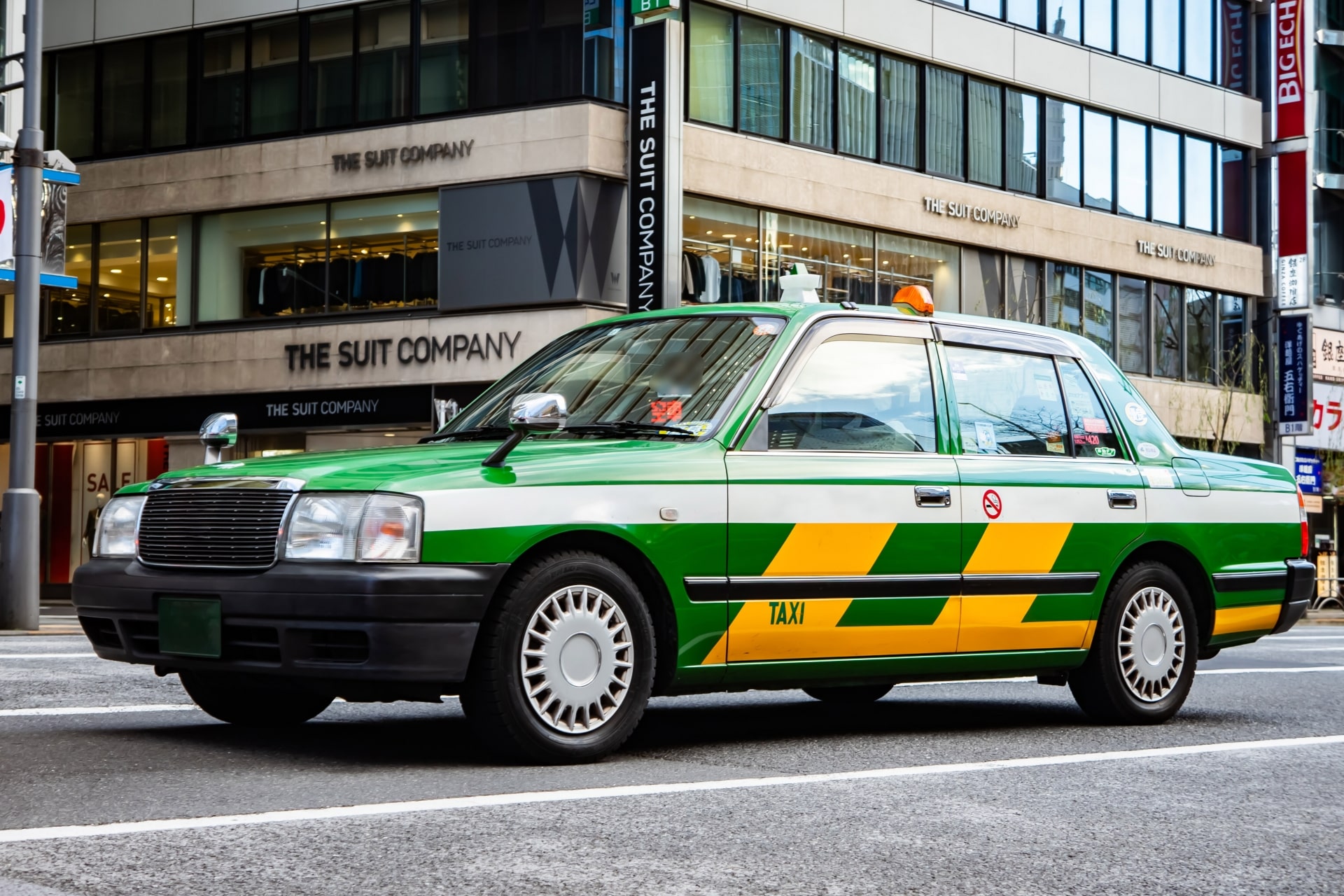 Taxis in Tokyo