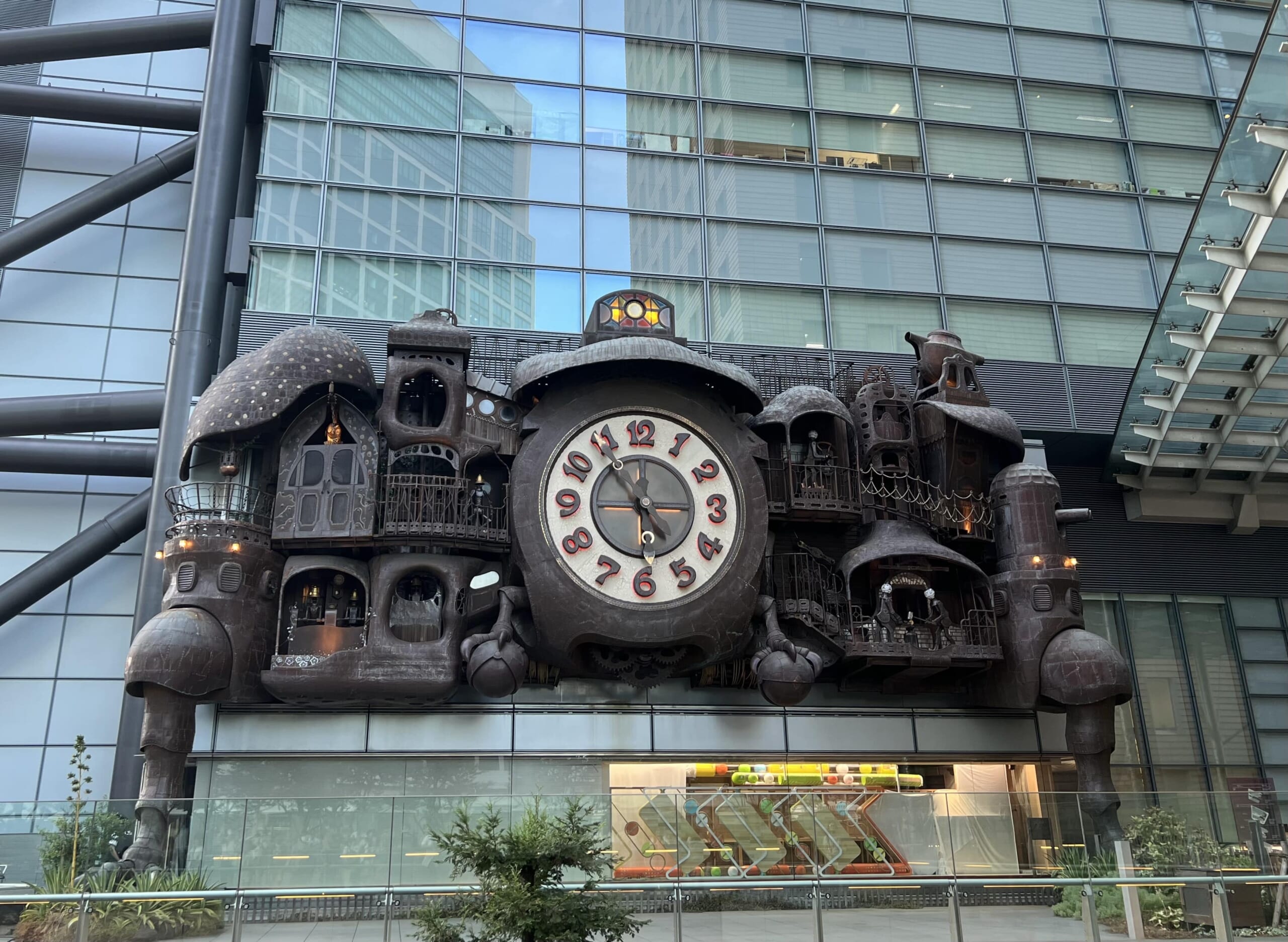 Shiodome's Ghibli Clock