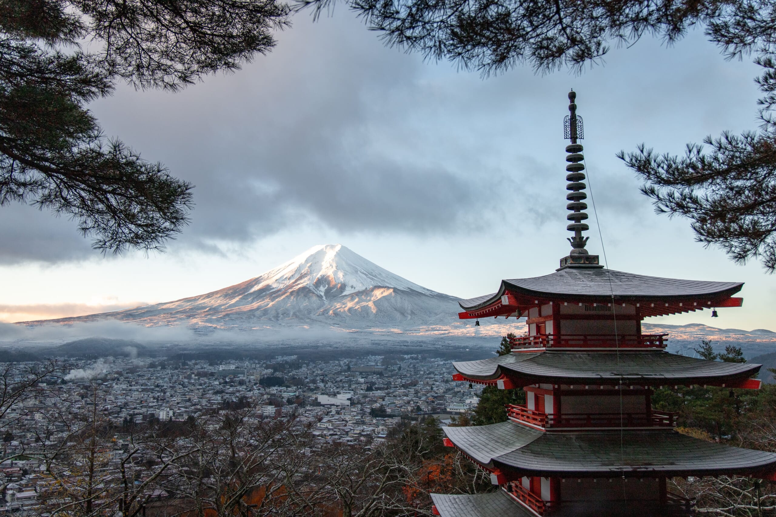 Mt.Fuji with Chureito Pagoda