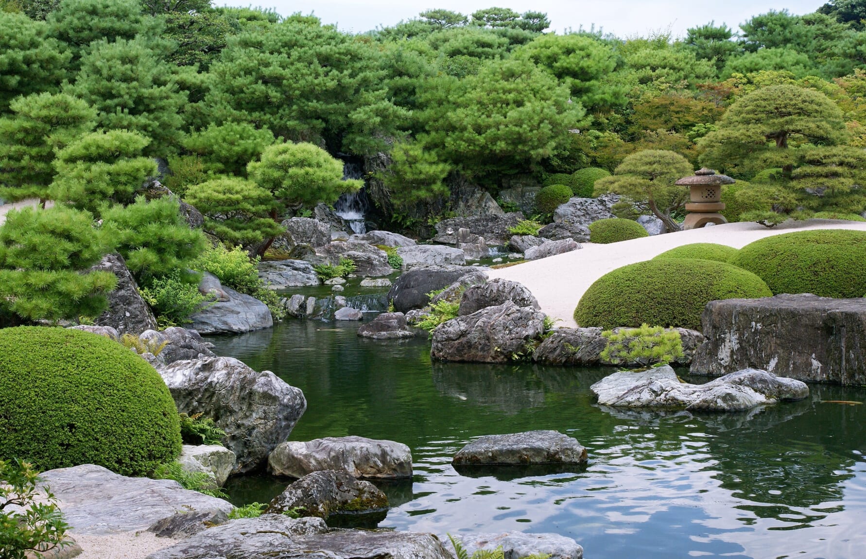 Garden of Adachi Museum of Art