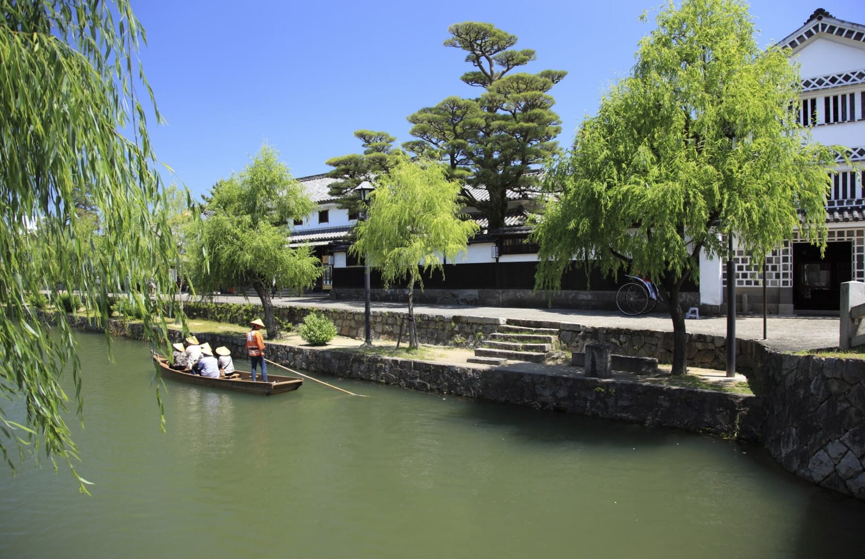 Canal of Kurashiki Bikan Historical Quarter