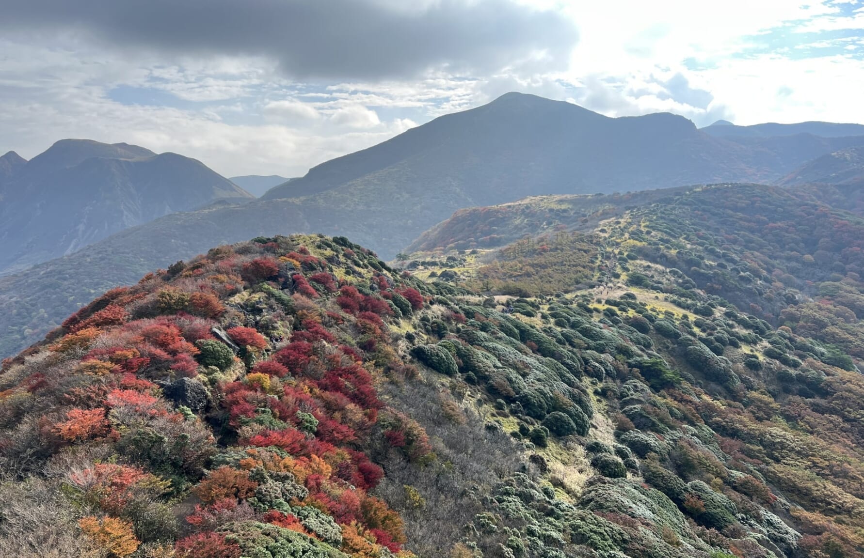 Autumn in Kuju Mountains