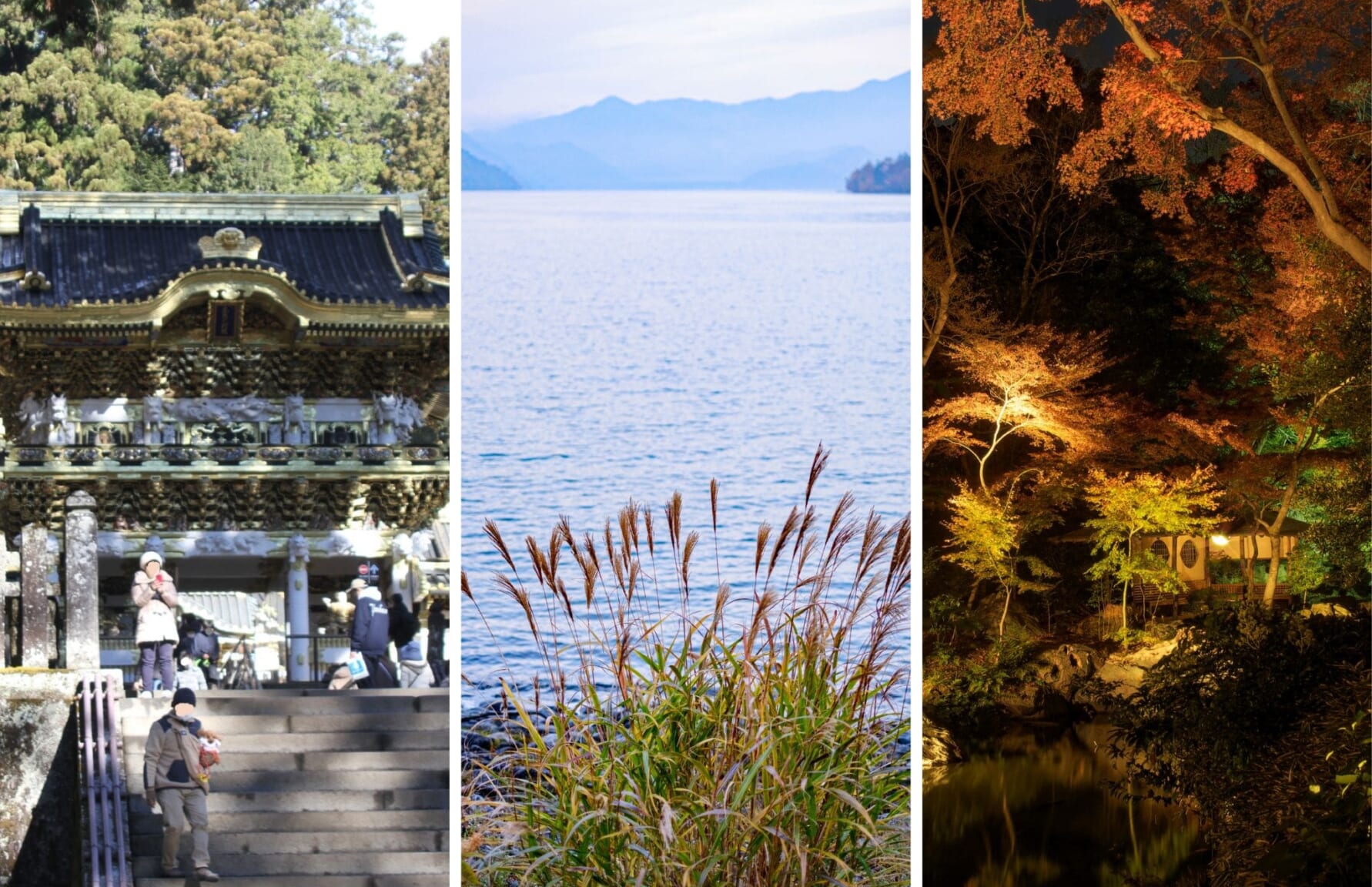 Nikko Toshogu, Lake Chuzenji, Rikugien Garden