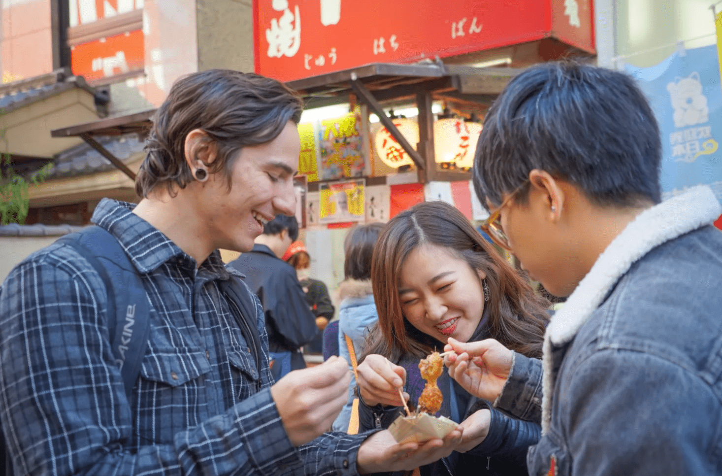 Osaka Local Foodie Tour in Dotonbori and Shinsekai