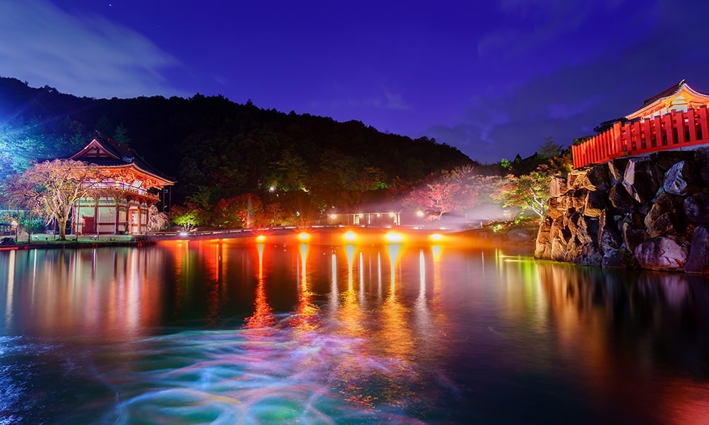 Katsuoji Temple Night Illumination