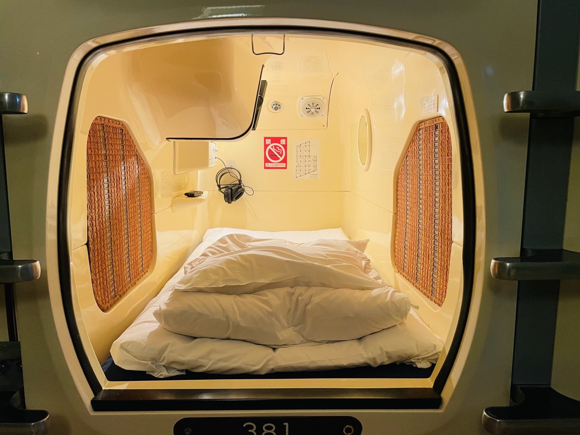 Capsule Hotel in Japan