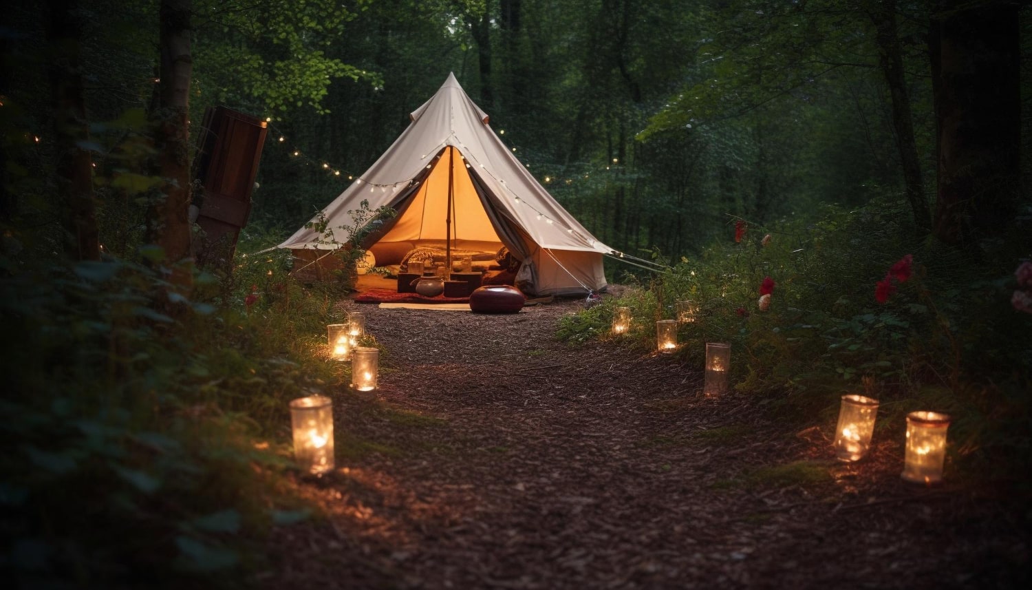 Glamping in Japan