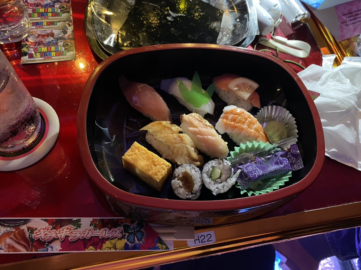 Samurai sushi bento