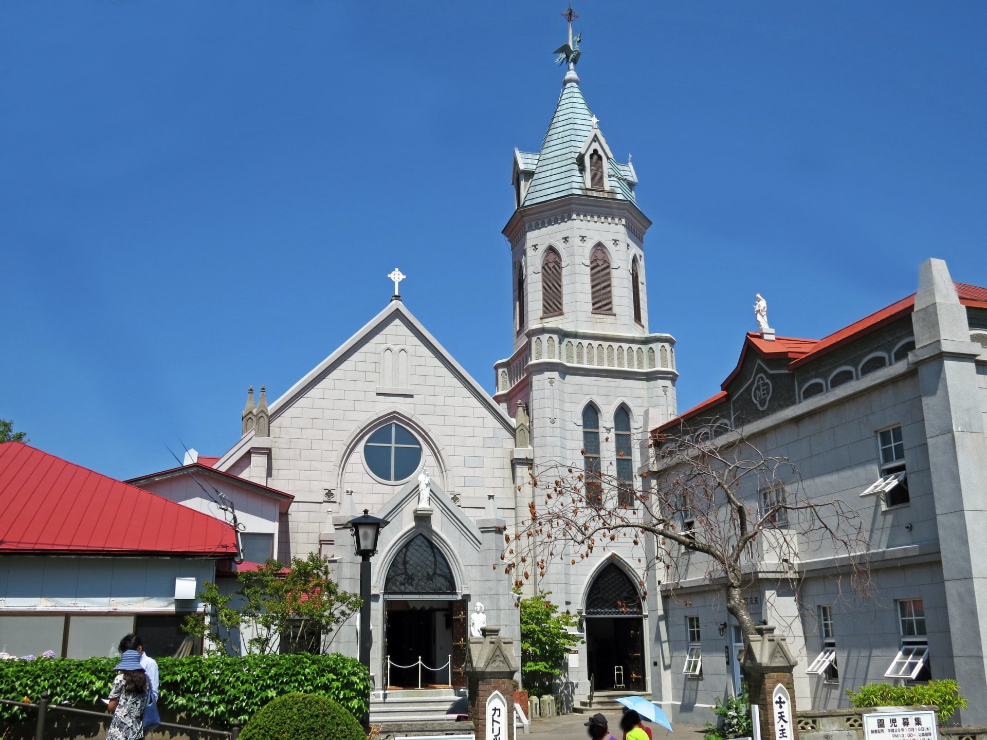 Motomachi Roman Catholic Church in Hokkaido