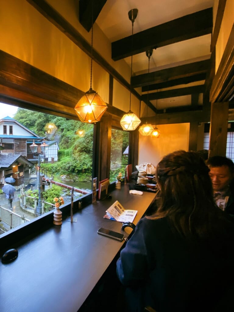 View from Yukemuri Restaurant Shirokane