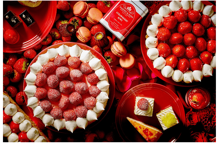 Strawberries and Amaou Sweets Fair-min